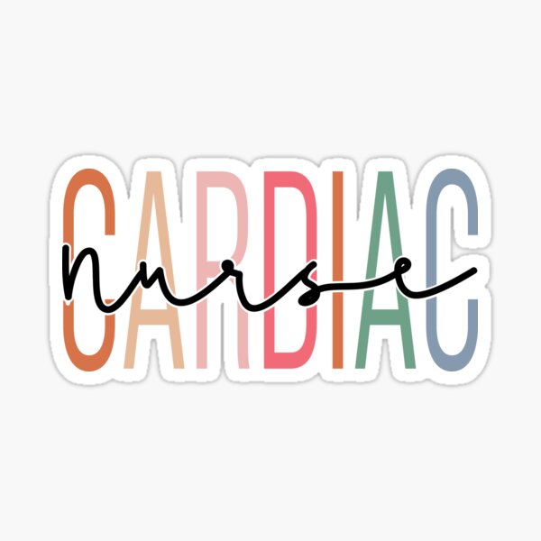 Item preview, Cute Cardiac Nurse designed and sold by DopeDesign1.
