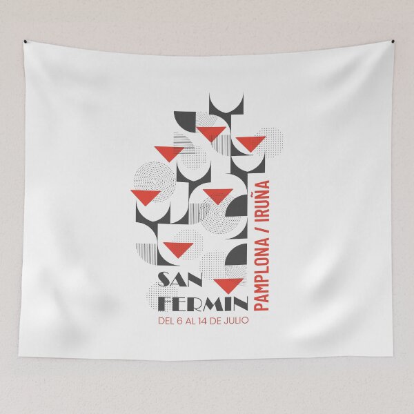 Item preview, Modern San Fermin in Pamplona designed and sold by PabloUria.