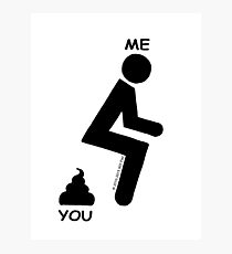 The Difference Between You and Me: Photographic Print