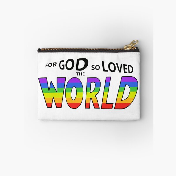 Item preview, Inclusive Rainbow - God Loves Everyone designed and sold by BackgroundPixel.