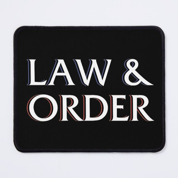 Item preview, Law and Order logo designed and sold by fanartbygabi | Gabi Veiga.