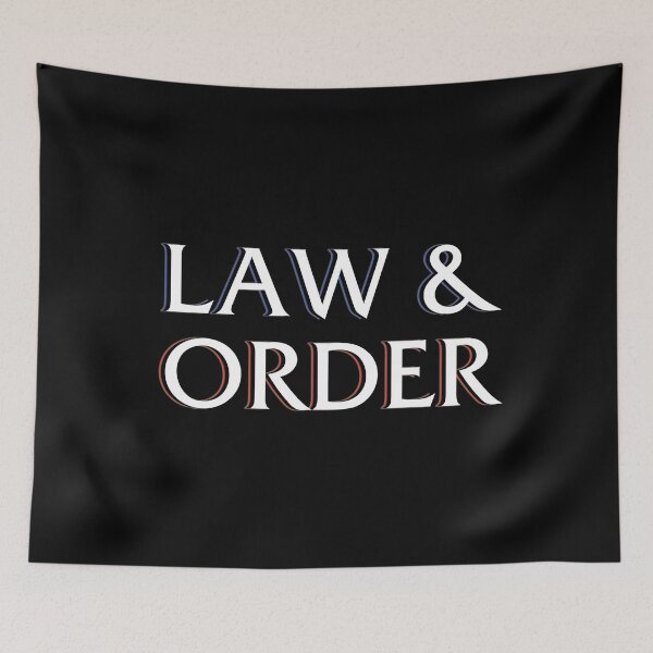 Item preview, Law and Order logo designed and sold by fanartbygabi | Gabi Veiga.