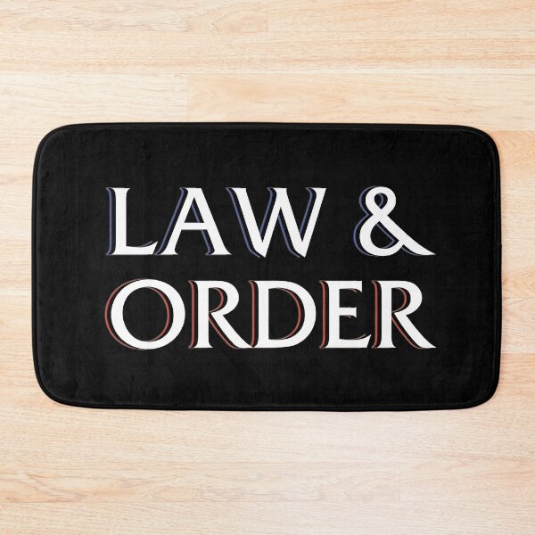 Item preview, Law and Order logo designed and sold by fanartbygabi | Gabi Veiga.