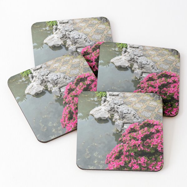 Item preview, Flowers, Koi, and Rocks designed and sold by aledi7546.
