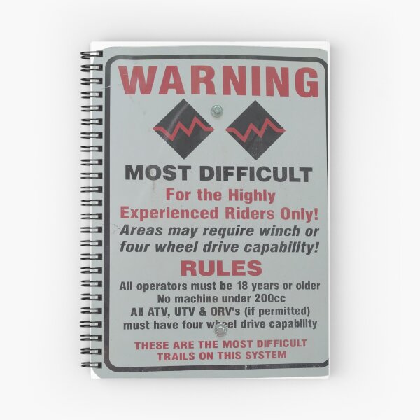 Item preview, Double Black Diamond Warning Sign designed and sold by T-Hand141Homestead.