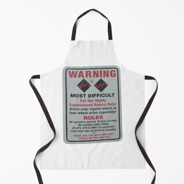 Item preview, Double Black Diamond Warning Sign designed and sold by T-Hand141Homestead.