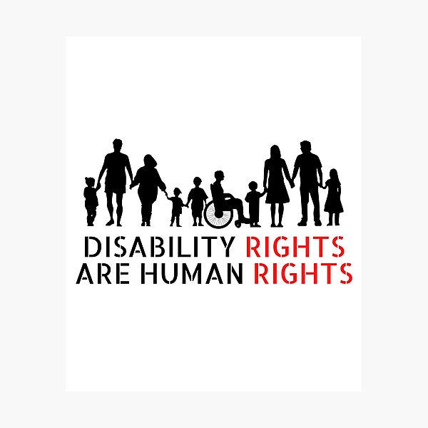 Item preview, Disability Rights Are Human Rights ,Social justice designed and sold by yass-art.