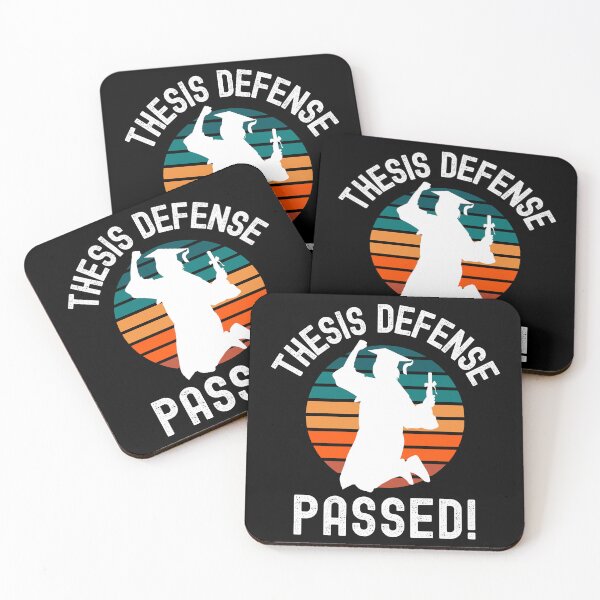 Item preview, Thesis Defense Passed! - Graduation, Dissertation, Ph.D., Doctor designed and sold by jadedscientist.