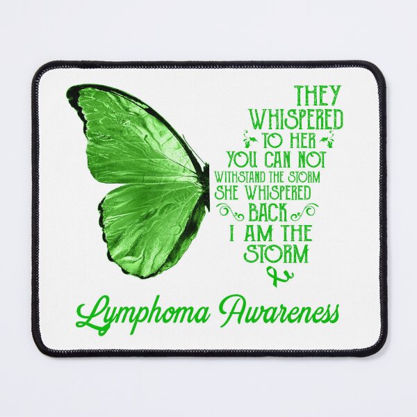 Item preview, Butterfly I Am The Storm Lymphoma Awareness designed and sold by whlrcheryl.