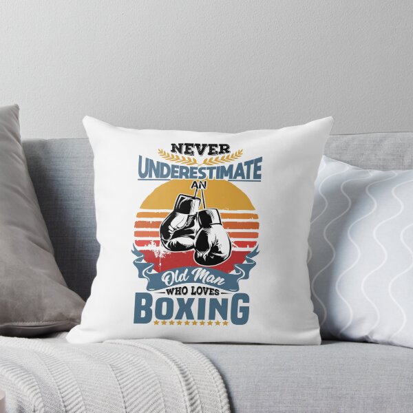 Item preview,  Never Underestimate an Old Man Who Loves Boxing Mens - Funny Boxing Father day Gift designed and sold by JUSTBEELEGANT.