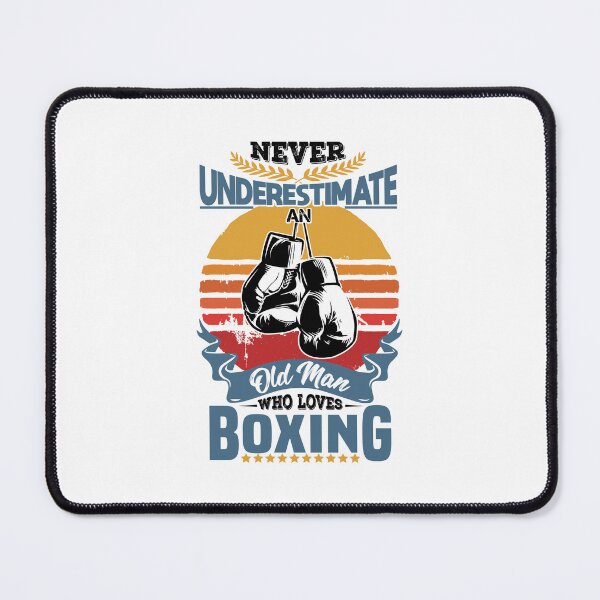 Item preview,  Never Underestimate an Old Man Who Loves Boxing Mens - Funny Boxing Father day Gift designed and sold by JUSTBEELEGANT.