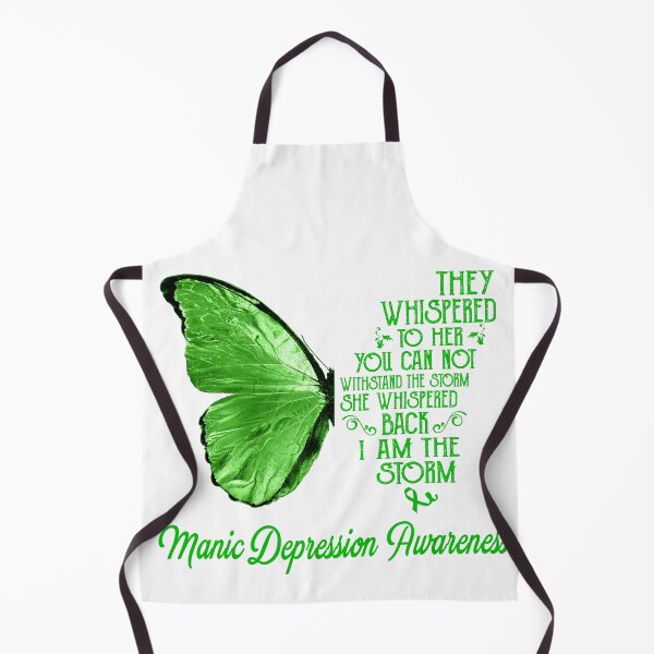 Item preview, Butterfly I Am The Storm Manic Depression Awareness designed and sold by whlrcheryl.