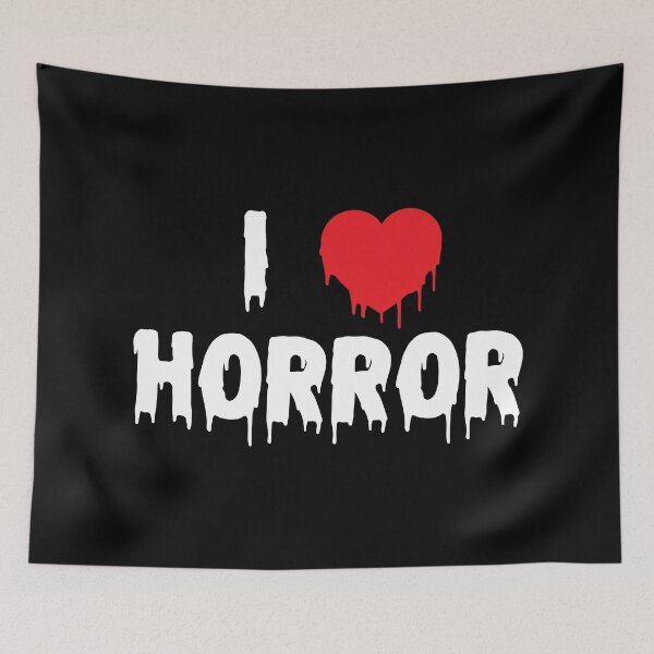Item preview, I Love Horror  designed and sold by KnowlegeBodega.