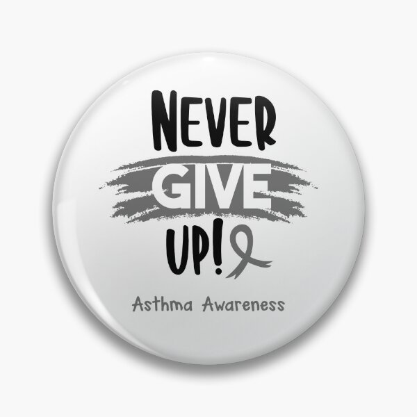 Artikelvorschau, Asthma Warrior - Asthmabewusstsein - Gib niemals auf! entworfen und verkauft von Robbsyn.