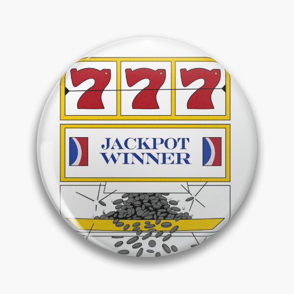 Item preview, 80's Vintage Jackpot Winner, Retro Casino Slot Machine designed and sold by Green Tee  Studio.