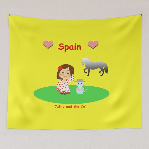Item preview, Cathy and the Cat visit Spain designed and sold by Laura Greco.