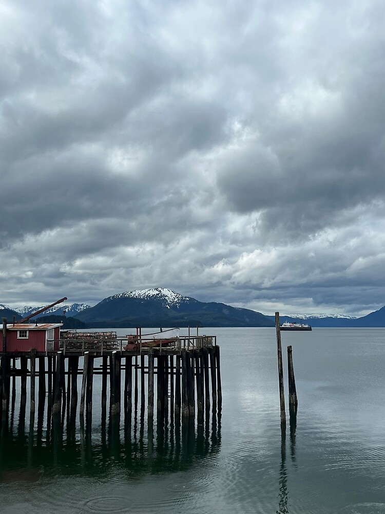 "Hoonah Fishing Dock" Poster for Sale by aledi7546 Redbubble