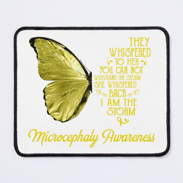 Item preview, Butterfly I Am The Storm Microcephaly Awareness designed and sold by whlrcheryl.