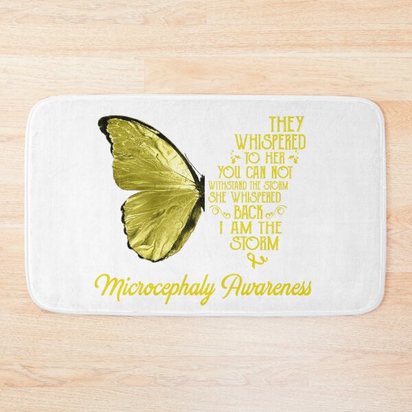 Item preview, Butterfly I Am The Storm Microcephaly Awareness designed and sold by whlrcheryl.