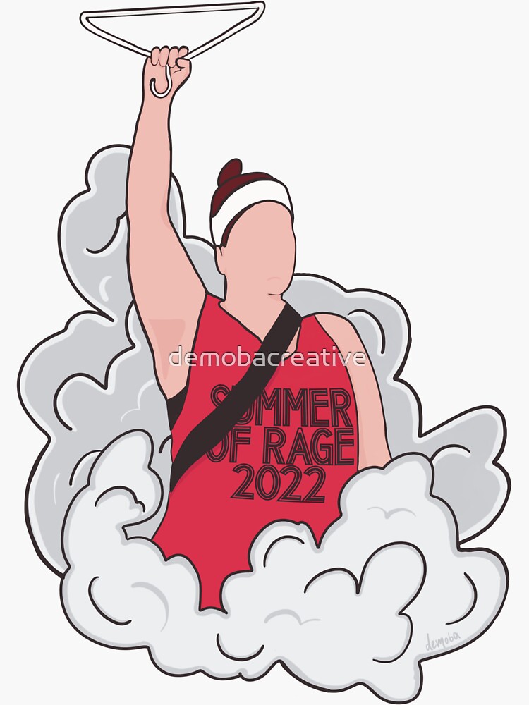 Summer Of Rage 2022 Sticker | Feat. Mercedes by demobacreative