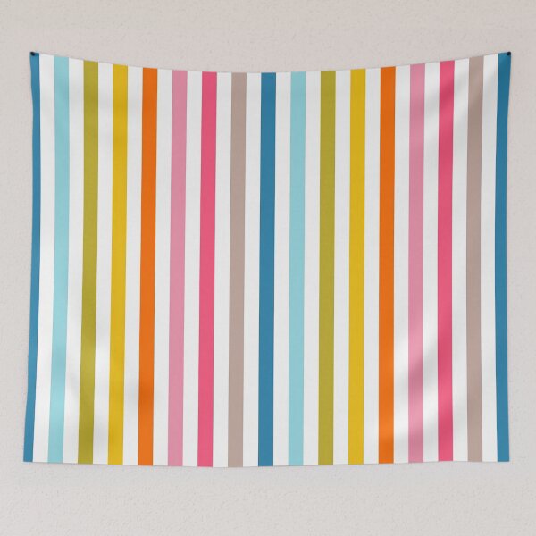 Item preview, Multicolored Vertical Stripes designed and sold by Karam Barakat.
