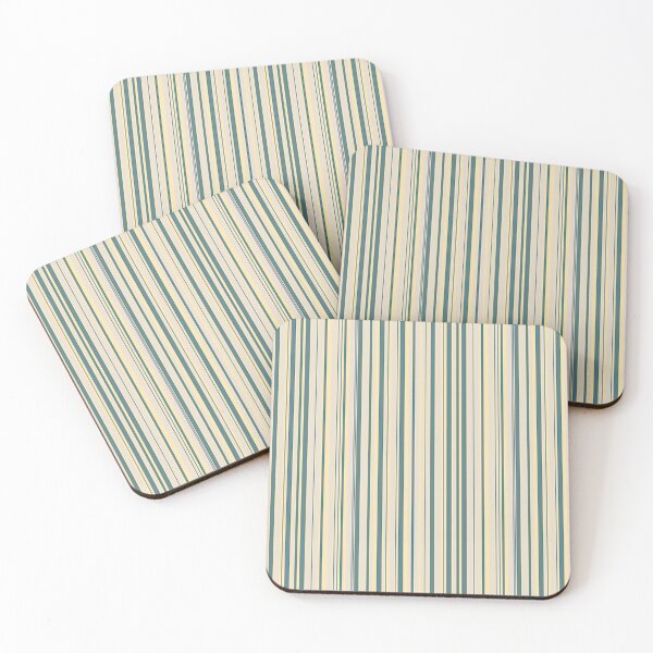 Item preview,  Blue and Yellow Multicolored Vertical Stripes  designed and sold by KARAM-B.
