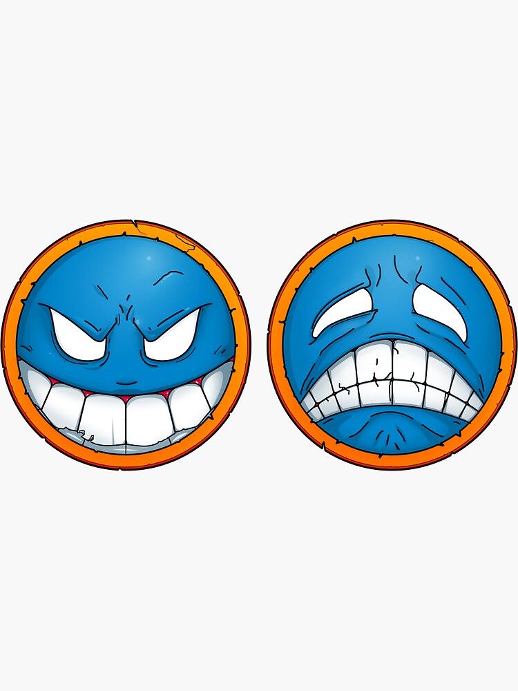 Portgas D ace emoji face one piece | Magnet