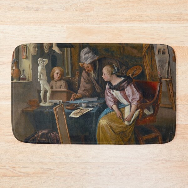 Item preview, The Drawing Lesson | Jan Steen | 1665 Renaissance Art designed and sold by CJET.