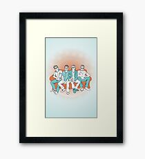 Saint Motel Fan Art Framed Print