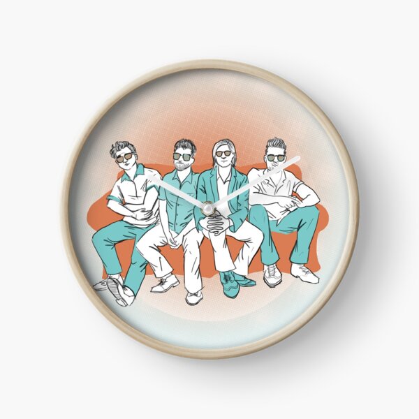 Saint Motel Fan Art Clock