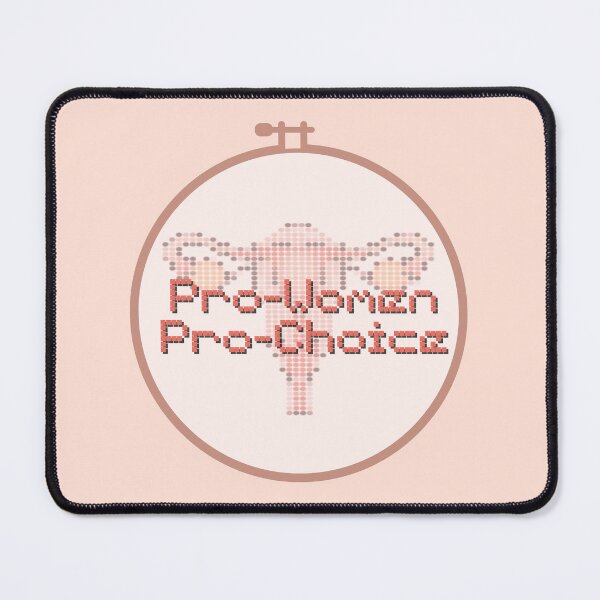 Item preview, Pro Choice Embroidery Hoop designed and sold by Pink Ribbon.