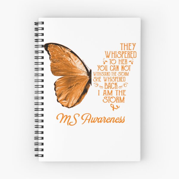 Item preview, Butterfly I Am The Storm MS Awareness designed and sold by whlrcheryl.
