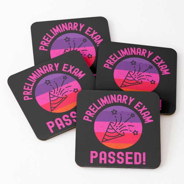 Item preview, Preliminary Exam Passed! - Graduation, Dissertation, Ph.D., Doctor, Qualifying Exam designed and sold by jadedscientist.
