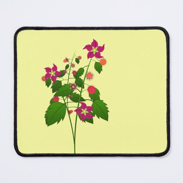 Item preview, Salmonberry with Butter Background designed and sold by YouAreHereArt.
