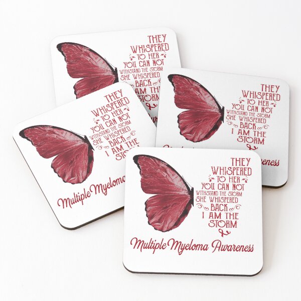 Item preview, Butterfly I Am The Storm Multiple Myeloma Awareness designed and sold by whlrcheryl.