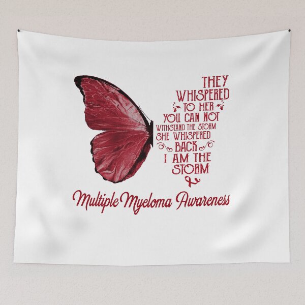 Item preview, Butterfly I Am The Storm Multiple Myeloma Awareness designed and sold by whlrcheryl.