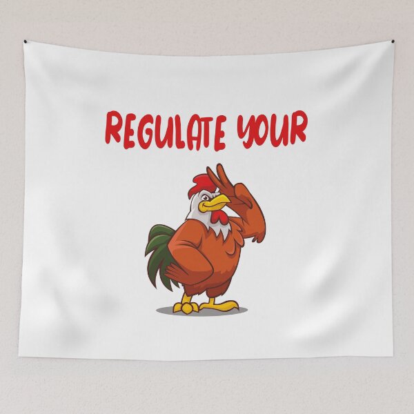 Item preview, Pro Choice Regulate Your Cock Rooster Reproductive Rights Feminist designed and sold by DerexPro.