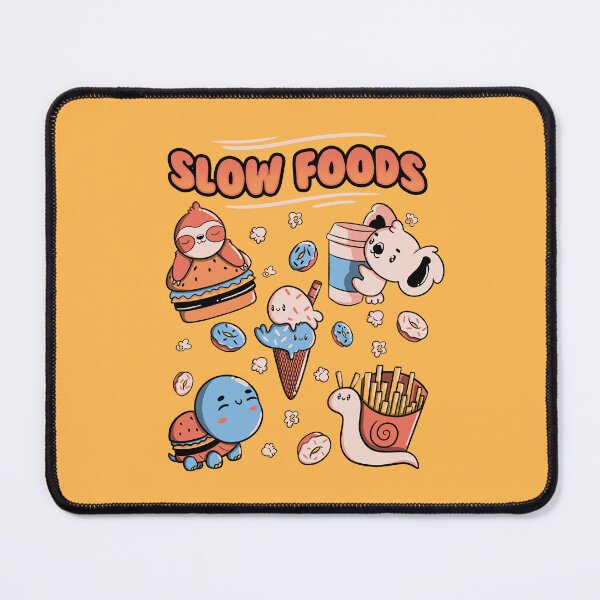 Item preview, Slow Food Cute Animals Sloth Koala turtle Snail Fries designed and sold by Tobe Fonseca®.