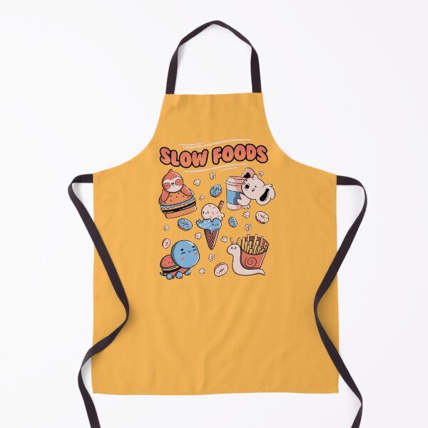 Item preview, Slow Food Cute Animals Sloth Koala turtle Snail Fries designed and sold by Tobe Fonseca®.