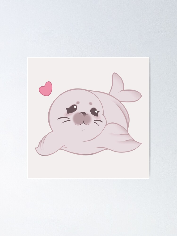 "FFXIV Salt and Pepper Seal [Light]" Poster for Sale by Thirea