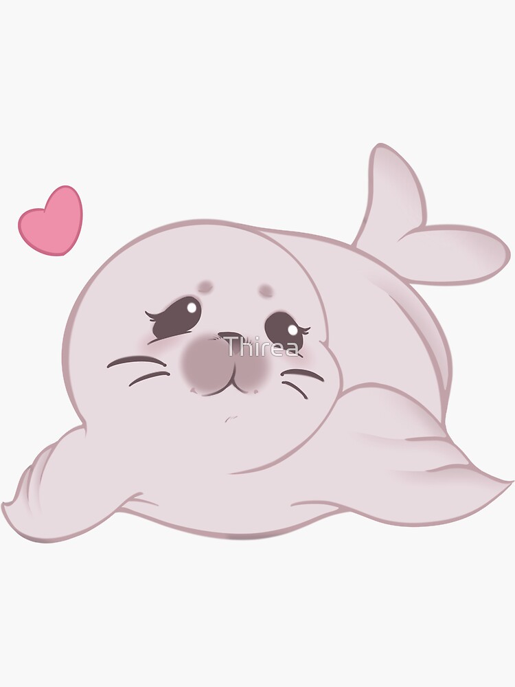 "FFXIV Salt and Pepper Seal [Light]" Sticker for Sale by Thirea Redbubble