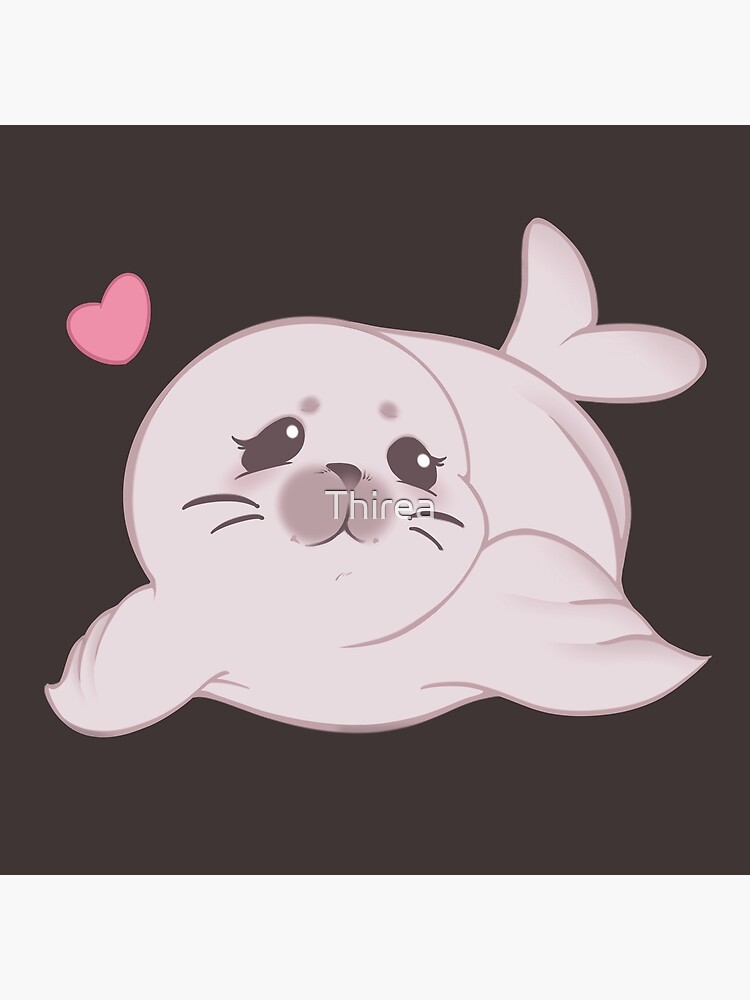 "FFXIV Salt and Pepper Seal [Dark]" Poster for Sale by Thirea Redbubble