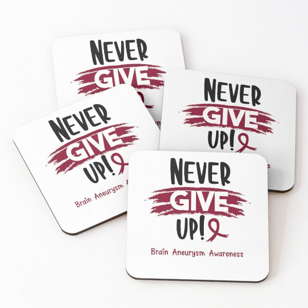 Item preview, Brain Aneurysm Warrior - Brain Aneurysm Awareness - Never Give Up! designed and sold by Robbsyn.