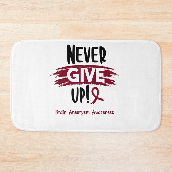 Item preview, Brain Aneurysm Warrior - Brain Aneurysm Awareness - Never Give Up! designed and sold by Robbsyn.