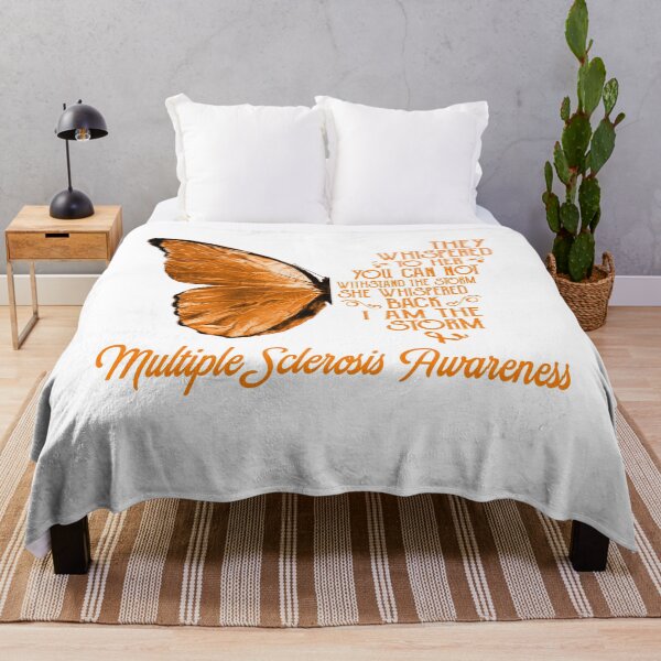 Item preview, Butterfly I Am The Storm Multiple Sclerosis Awareness designed and sold by whlrcheryl.