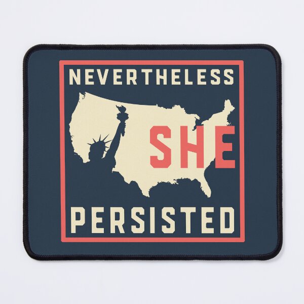 Item preview, Nevertheless She Persisted. Resist with Lady Liberty designed and sold by electrovista.