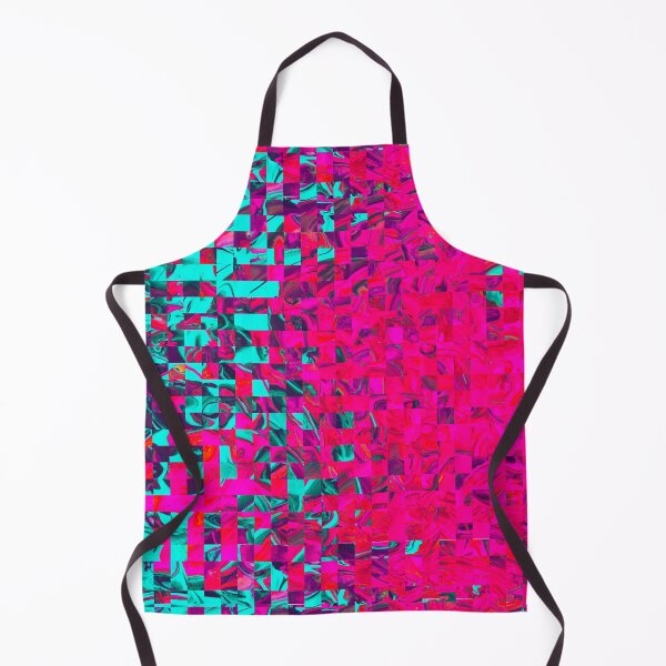 Item preview, Psychedelic pink and light blue chequered design designed and sold by TheHotIgloo.