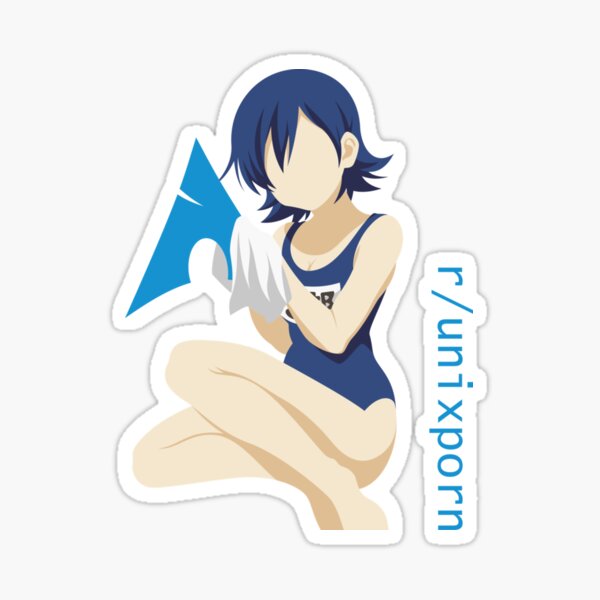 Item preview, Arch Linux Waifu r/unixporn designed and sold by emmittgrovel.