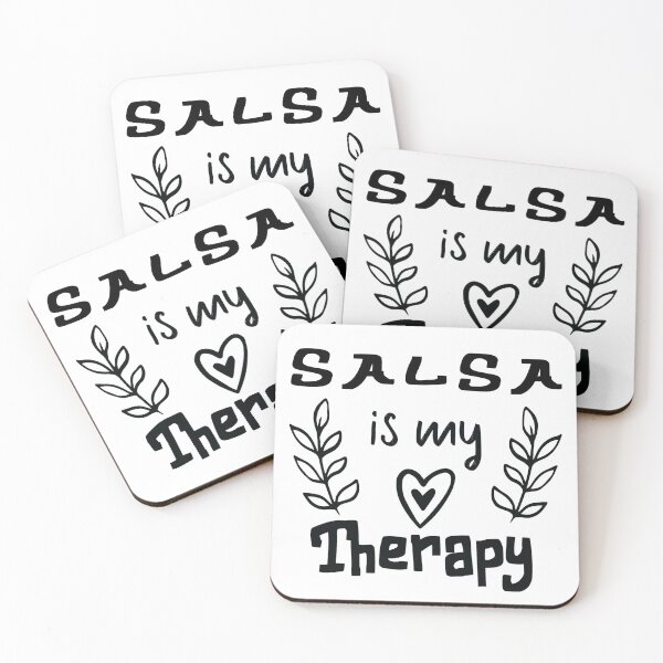 Item preview, Salsa Is My Therapy, salsa Dancer, Dance designed and sold by Aerial Addicts.