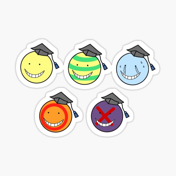 Item preview, Assassination Classroom Koro-sensei Forms Print  designed and sold by emmittgrovel.